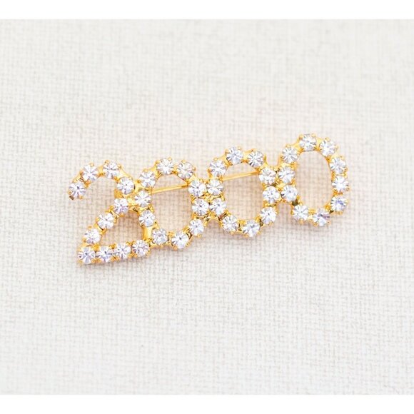 Vintage 2000 Art Deco Brooch - A13 - Picture 1 of 2